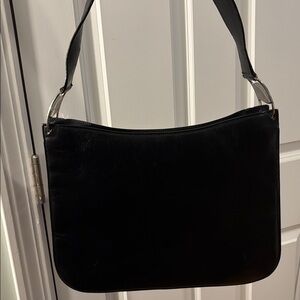 Salvatore Ferragamo Black
Leather Shoulder Bag
